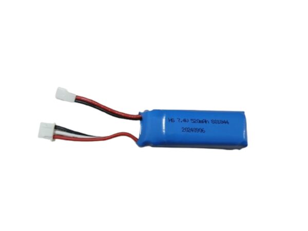 Batería Lipo 2s 20C de 7,4 V y 520mAh