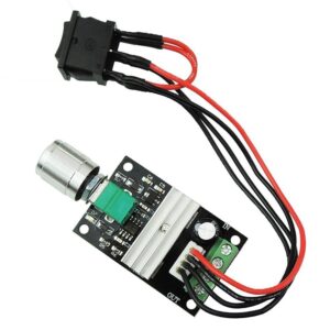 Controlador PWM de velocidad y giro de motor