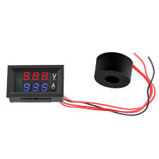Amperímetro y voltímetro digital 500V 50A