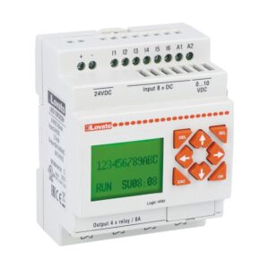 Micro PLC 24VDC 8in-4out LRD12RD024