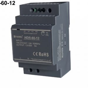 Fuente 12V 5A 60W HDR-60-12 Conmutada