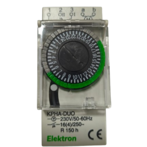 Interruptor horario analógicos Elektron KPHA-DUO