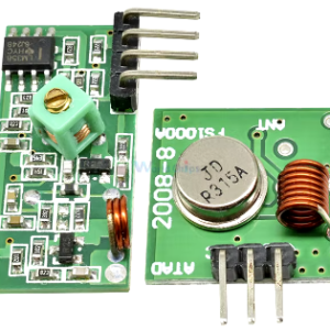 Transmisor y receptor de RF de 433 Mhz