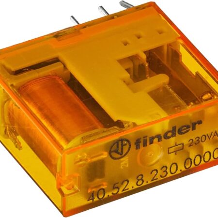 Relé Finder 40.52.8.230.0000 - DPDT 230V AC 8A 8 Pines