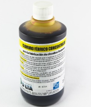 Cloruro Férrico para circuitos impresos 500ml