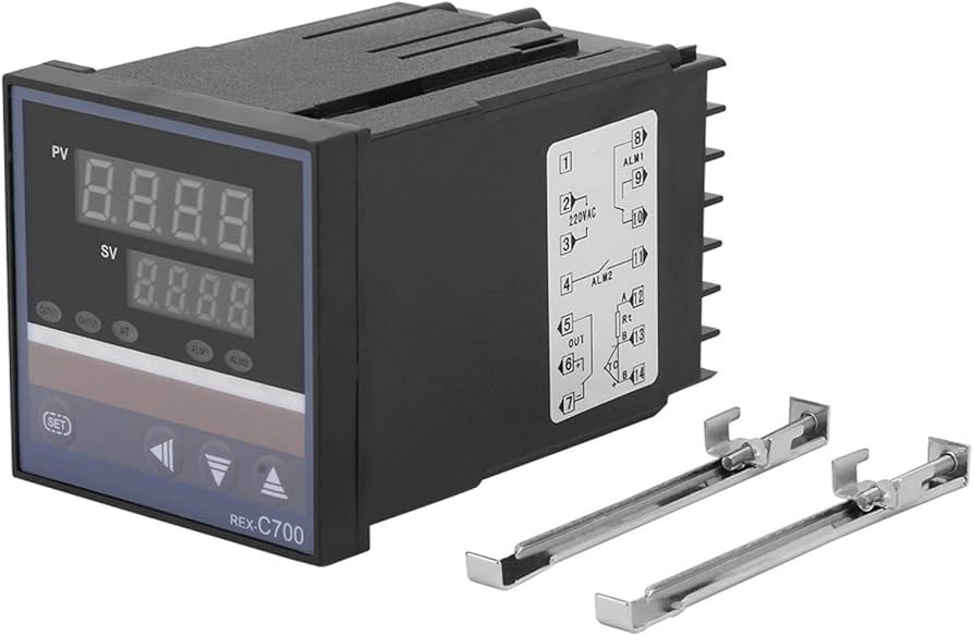 Controlador de Temperatura REX C700 Salida Relé